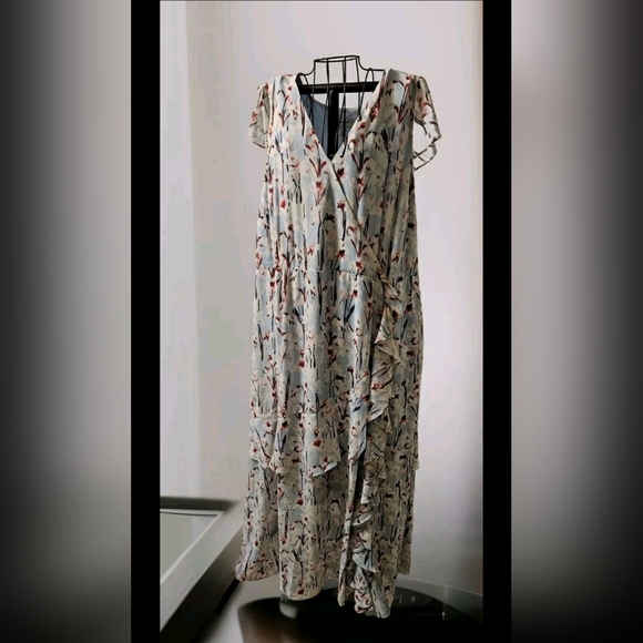 Haute Hippie Italian Cottagecore Quiet Luxury Layered Maxi Dress 2X - Picture 3 of 12